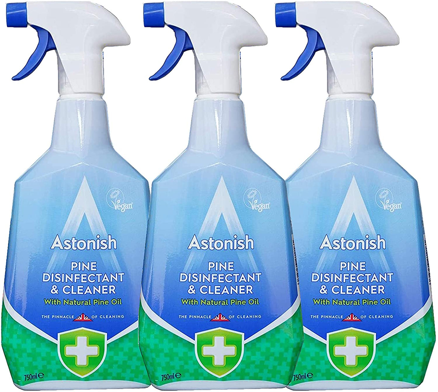 Astonish Pine Multisurface Disinfectant & Cleaner Spray, 25.3 Ounce (Pack of 3)