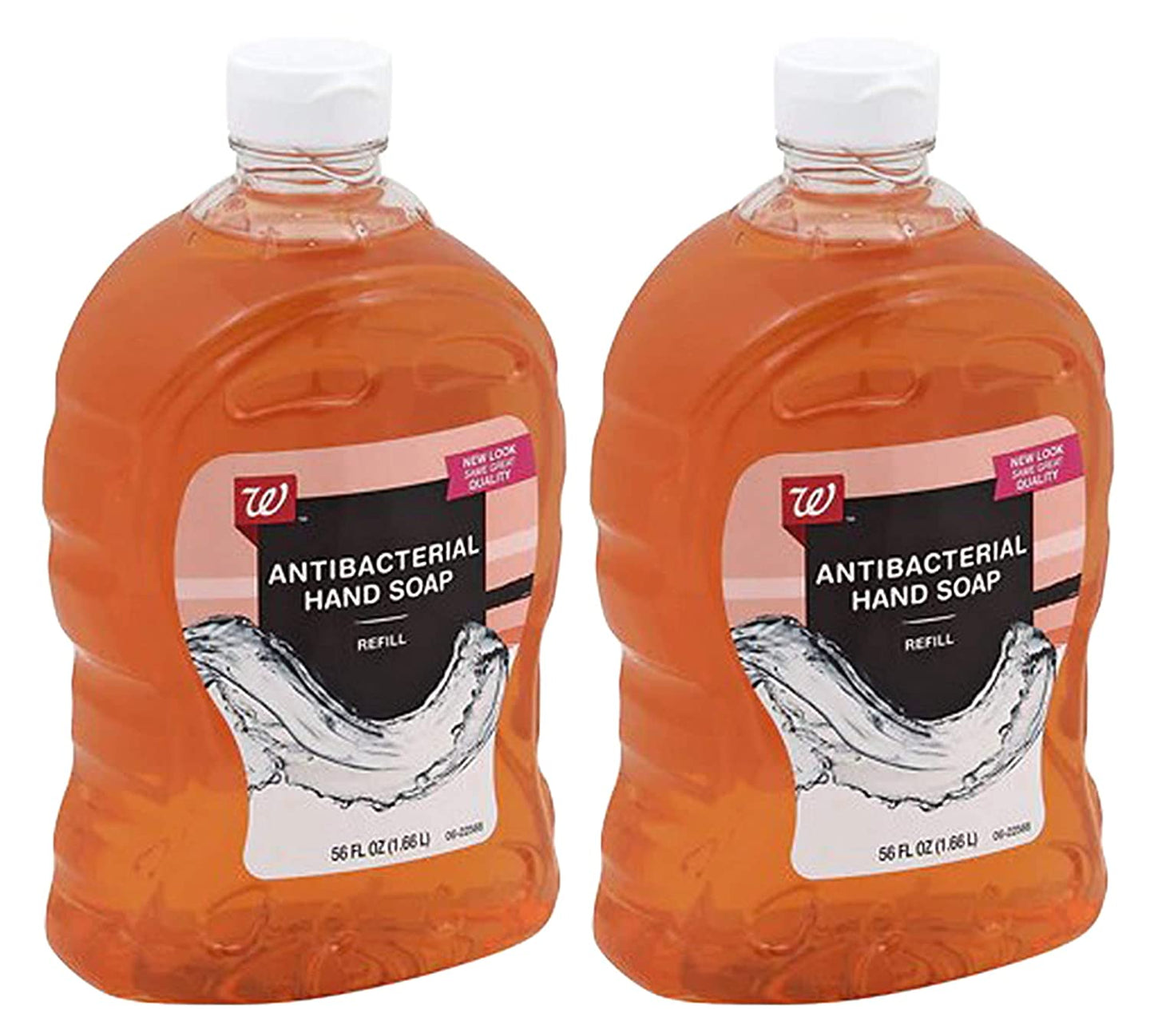 Walgreens Antibacterial Hand Soap Refill, 56 Ounces (Pack of 2)