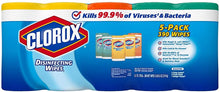 Clorox Disinfecting Wipes, Variety Pack, 78 Count Each (Pack of 5)